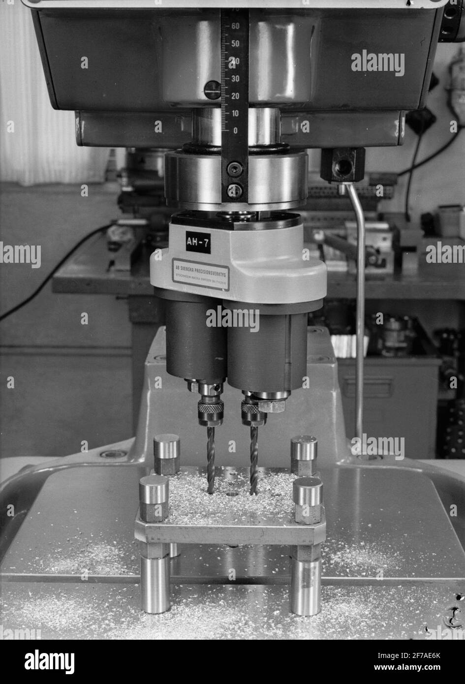 Trapanare ah-7. >> Foto Stock