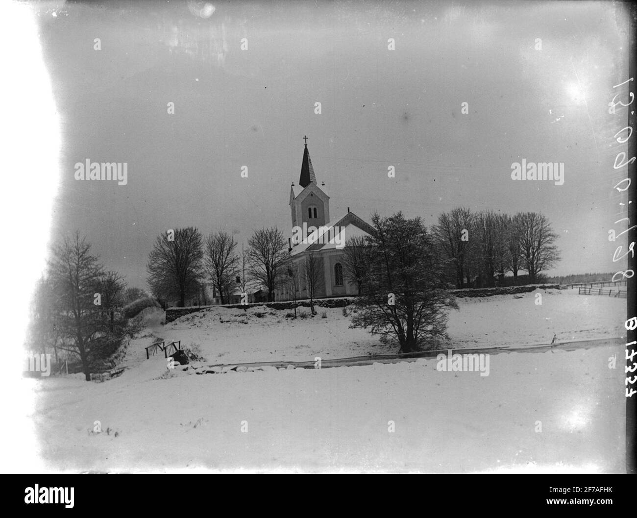 Chiesa sconosciuta. Foto Stock