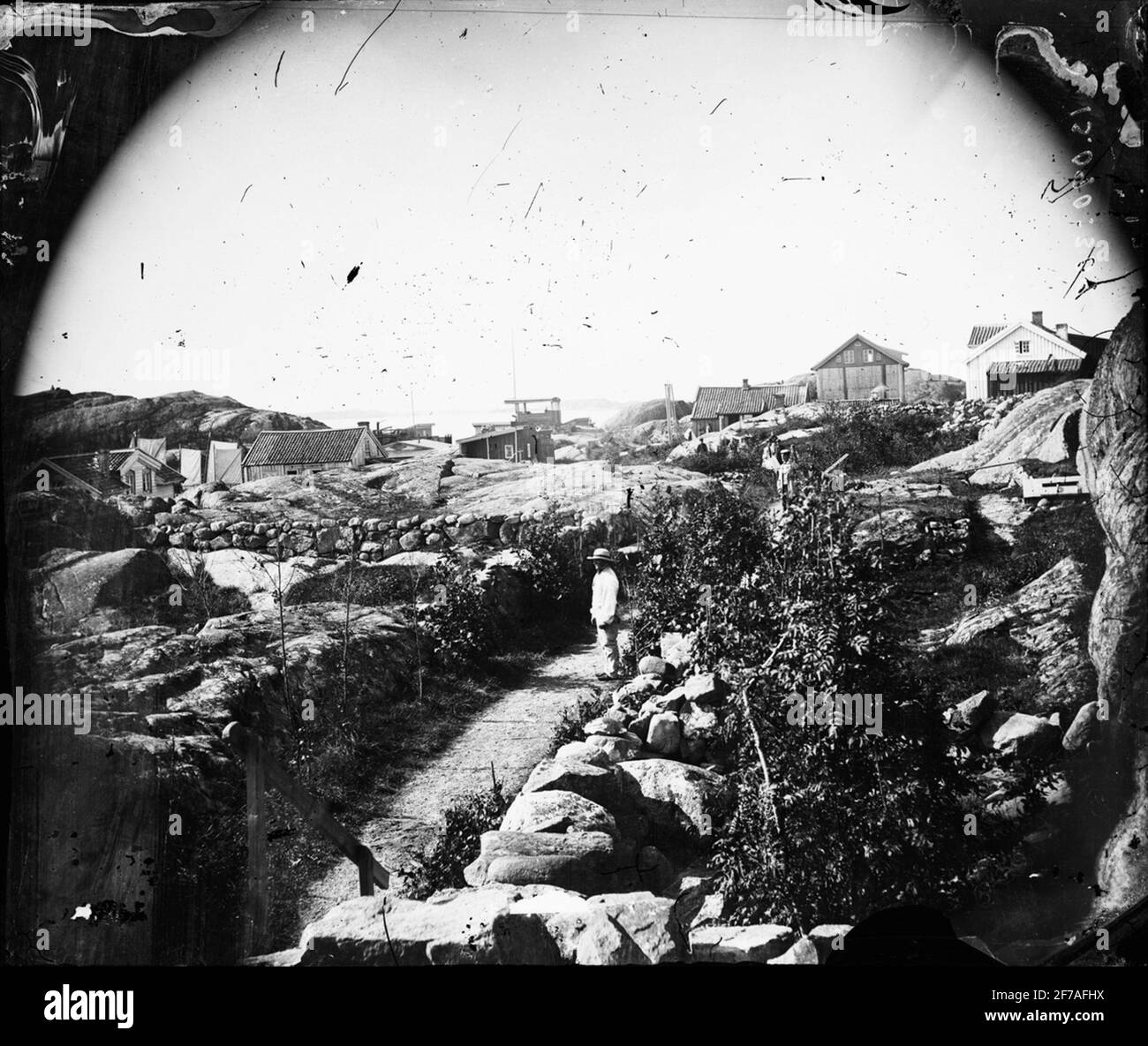 Kirkviken, Lysekil. Foto Stock