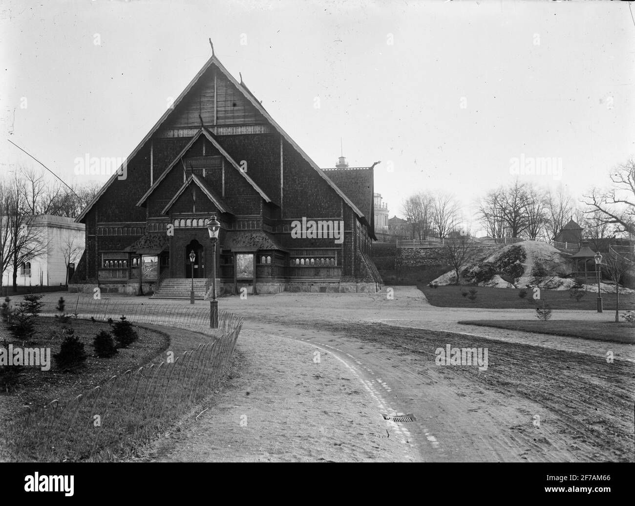 Il Museo biologico all'esposizione generale d'arte e industriale nel 1897. Foto Stock
