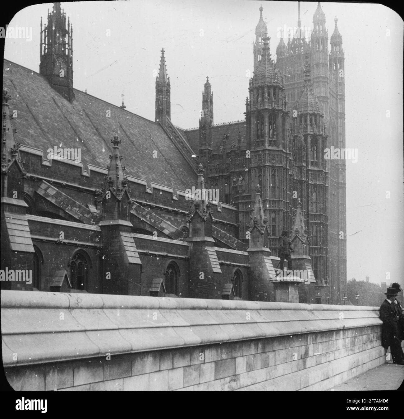 Immagine icona SkiopT con motivi di Westminster Abbey.l'immagine è stata memorizzata in cartone etichettato :? Foto Stock
