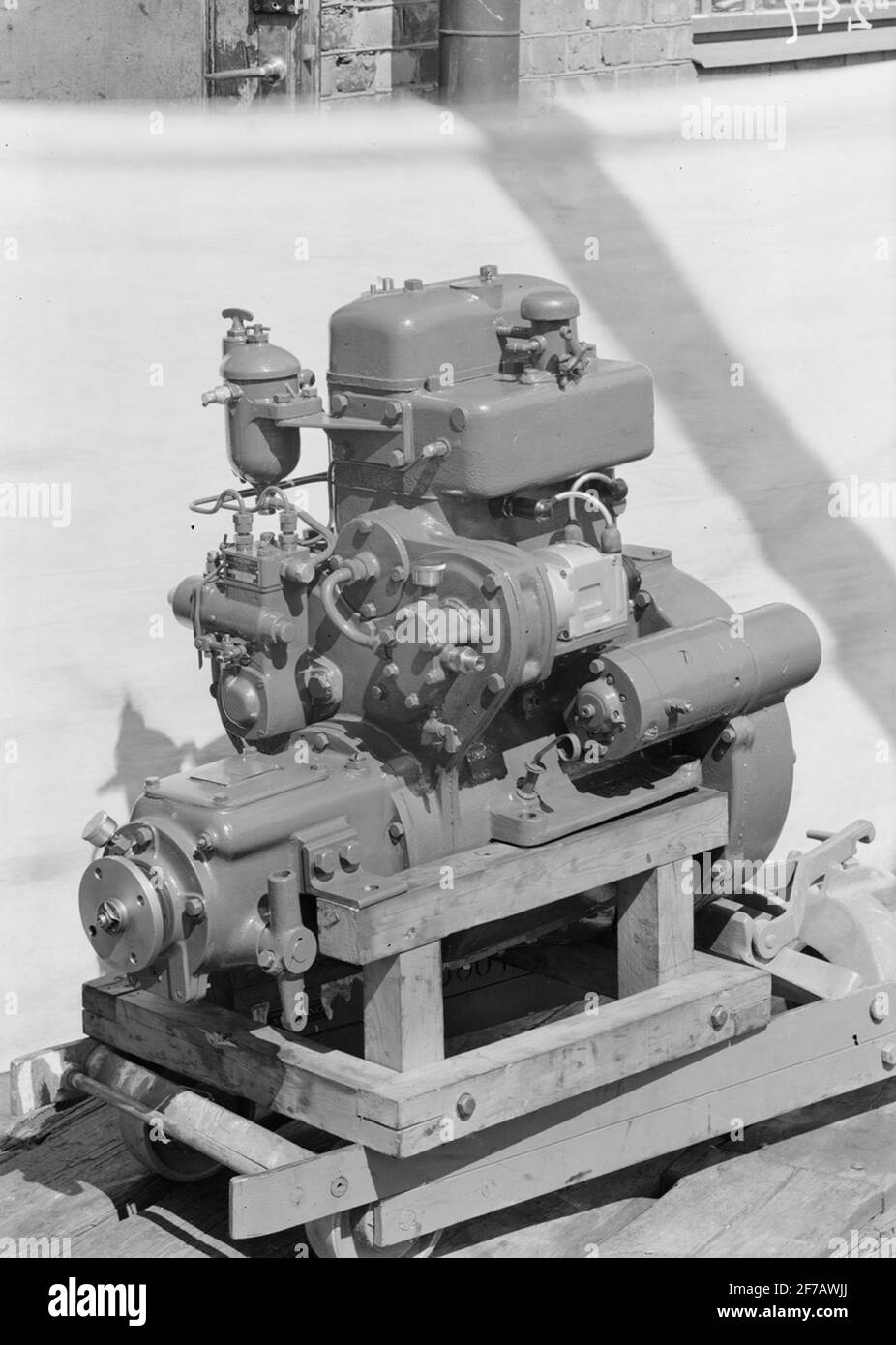 Immagine skioptic con motivi di compagnia che cavalcano gli asini. Foto Stock