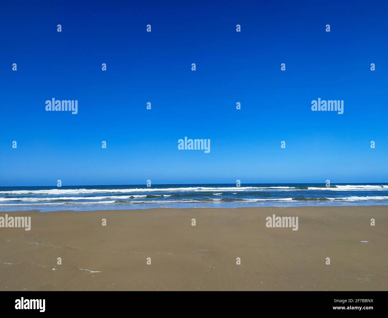 Spiaggia atlantica nella Charente Maritime Foto Stock