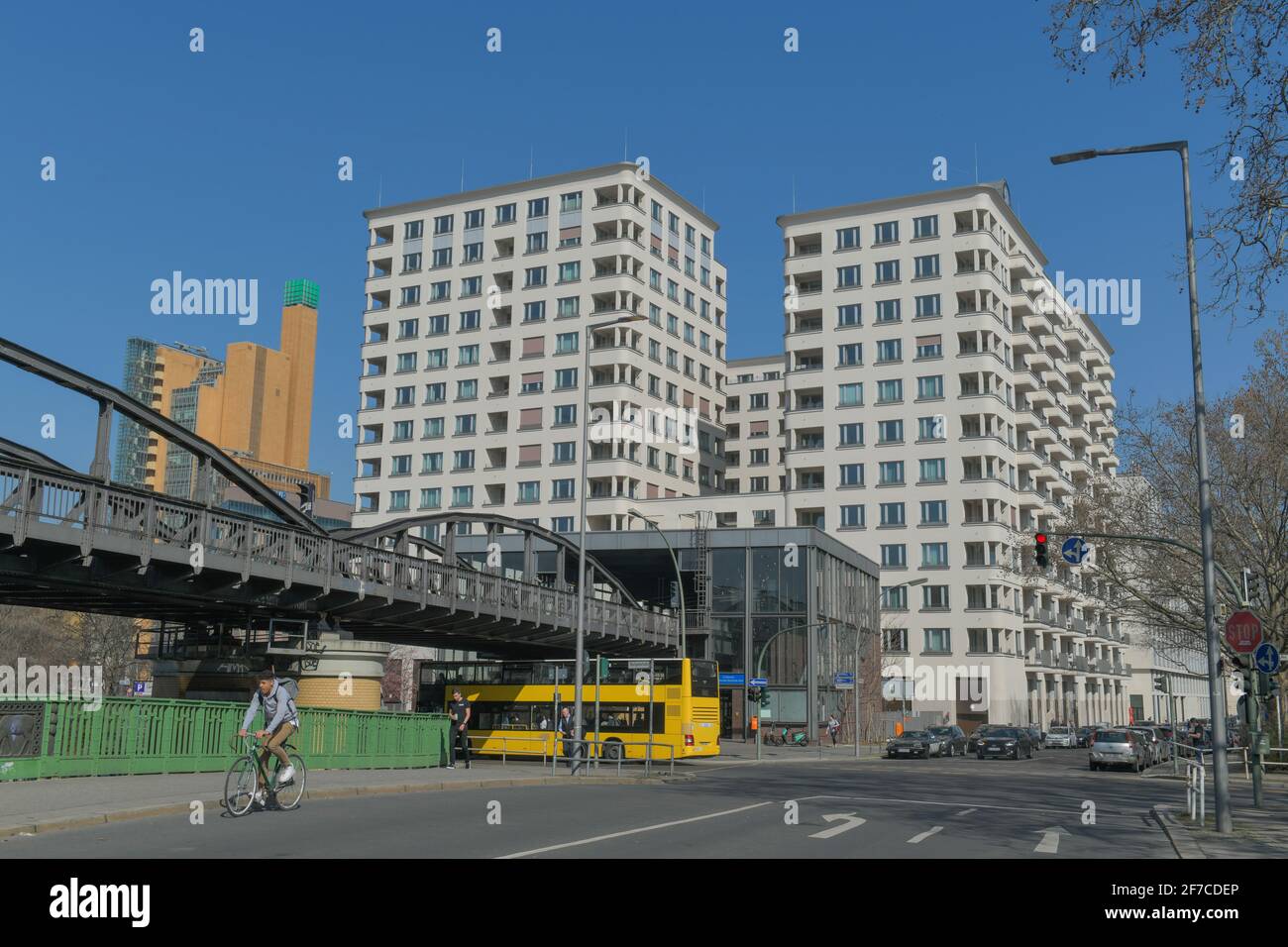 Neubauprojekt Highpark am Potsdamer Platz, Köthener Straße, Gabriele-Tergit-Promenade, Mitte, Berlino, Germania Foto Stock