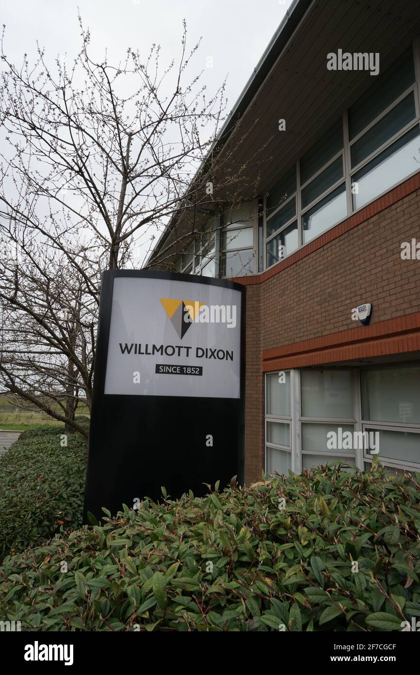 Uffici Willmott Dixon Hitchin Foto Stock