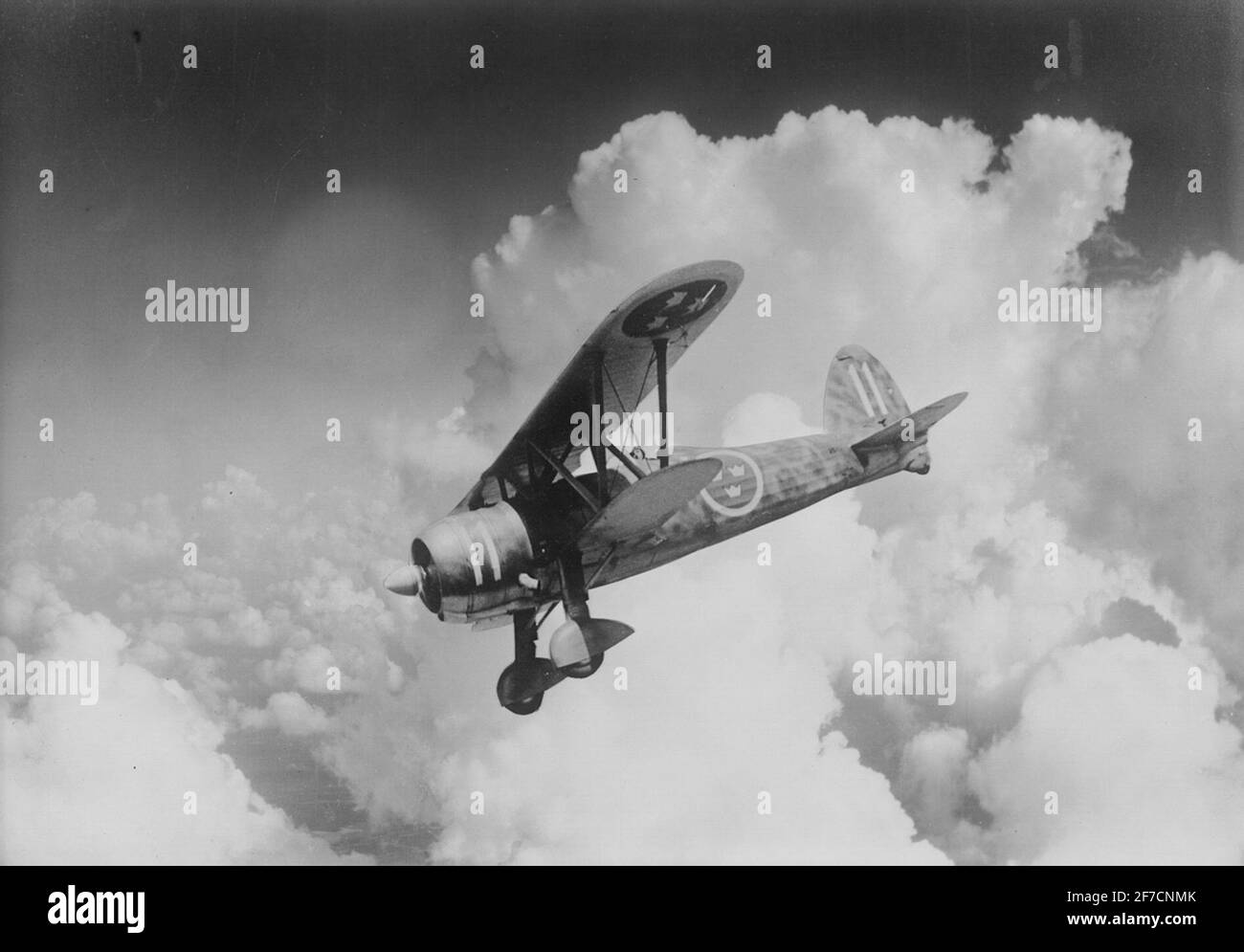 Aereo J 11 contrassegnato 11 da F 3, 1944 . aereo J 11 contrassegnato 11 da F 3 ore in aria. Foto Stock