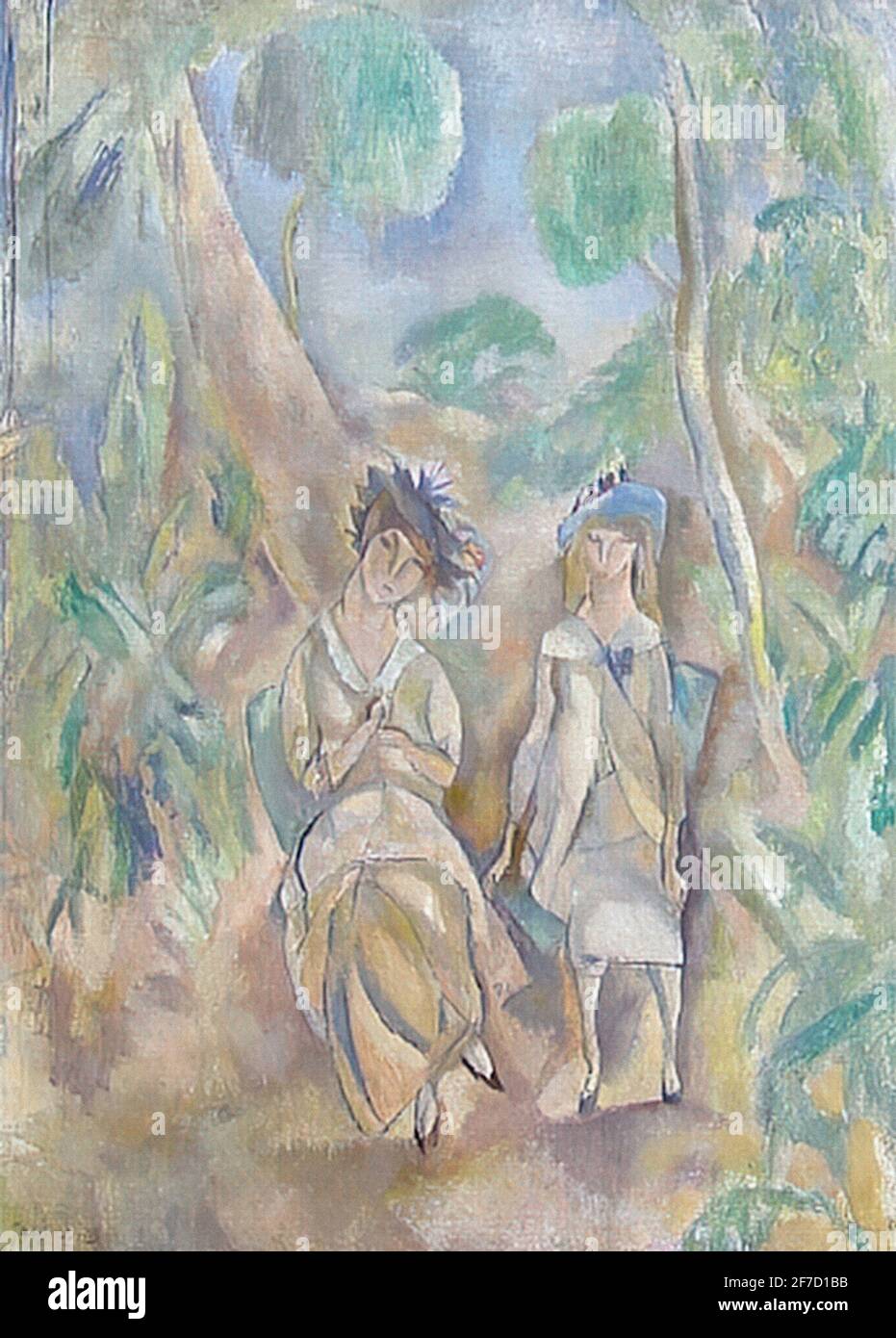 Jules Pascin - PRINTEMPS 1917 Foto Stock