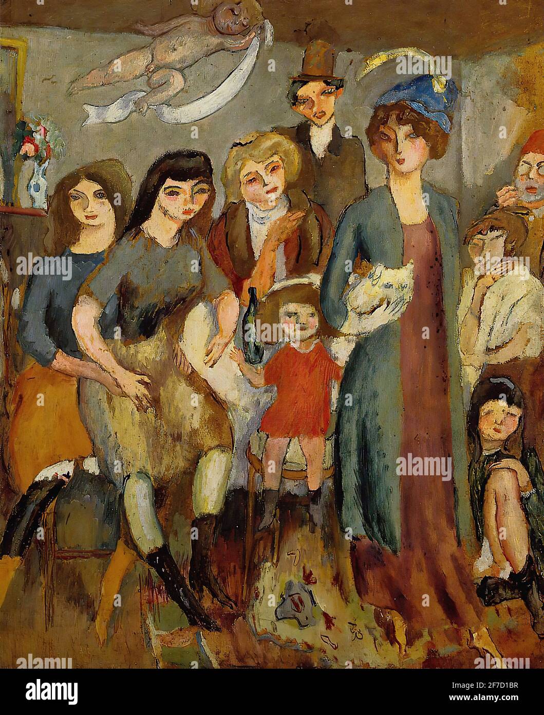 Jules Pascin - Bagno turco famiglia 1907 Foto Stock