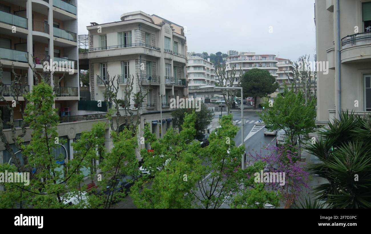 Strade di Francia Foto Stock