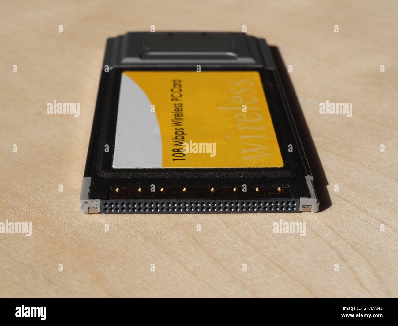 Scheda di interfaccia di rete NIC wireless da 108 Mbps per PC laptop Foto Stock