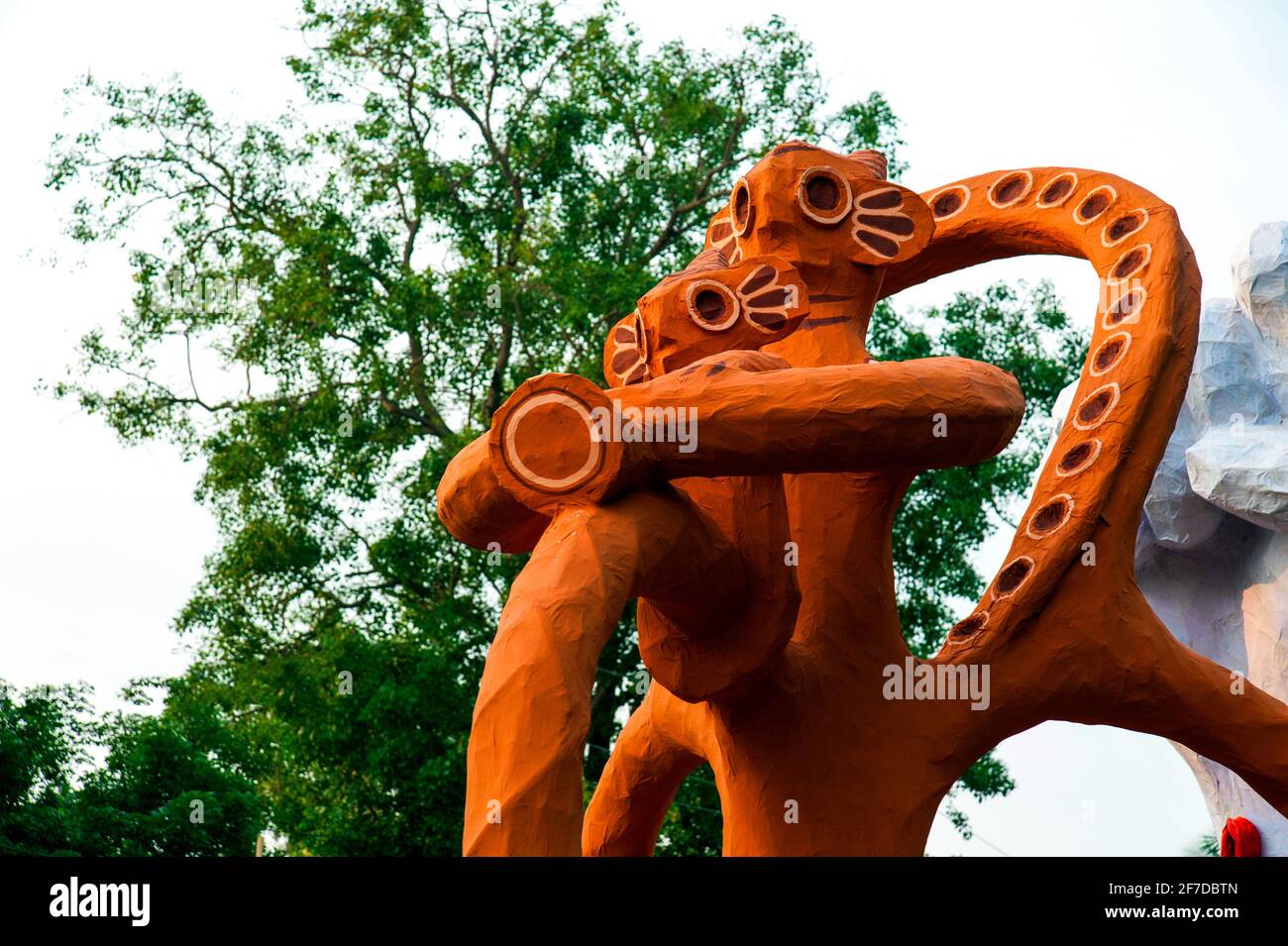 Bangla Noboboborsho Baishakhi Utshab Mongol Shobhajatra del Bengalese Capodanno. Foto e immagini ad alta risoluzione. Foto Stock