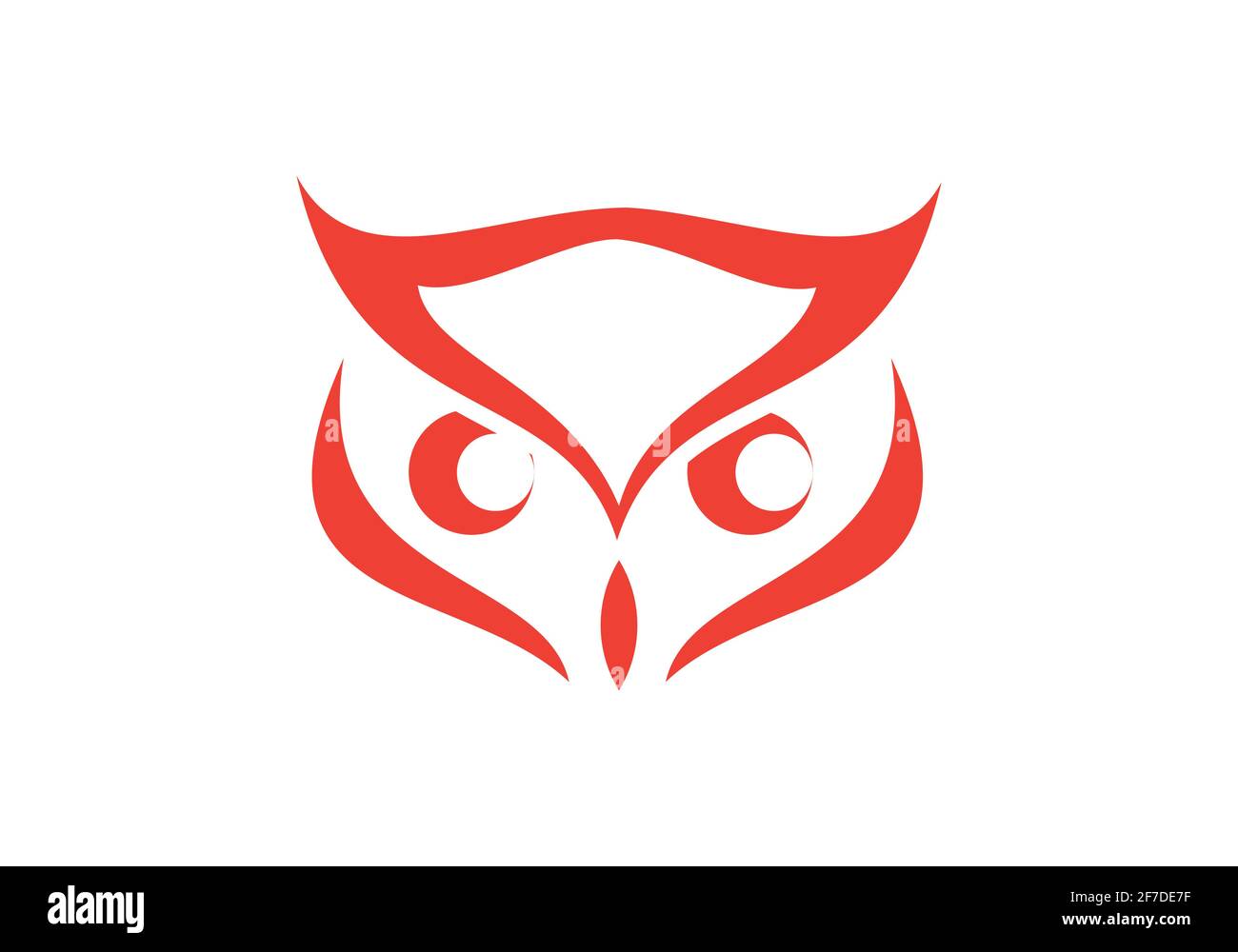 Design del logo OWL e concetto di icona. Logo disponibile in formato vettoriale. Illustrazione Vettoriale