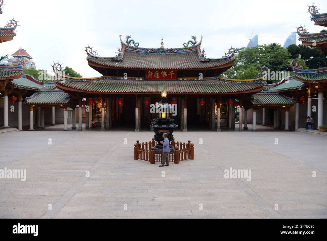 Tempio di Namputuo a Xiamen, Fujian, Cina. Foto Stock