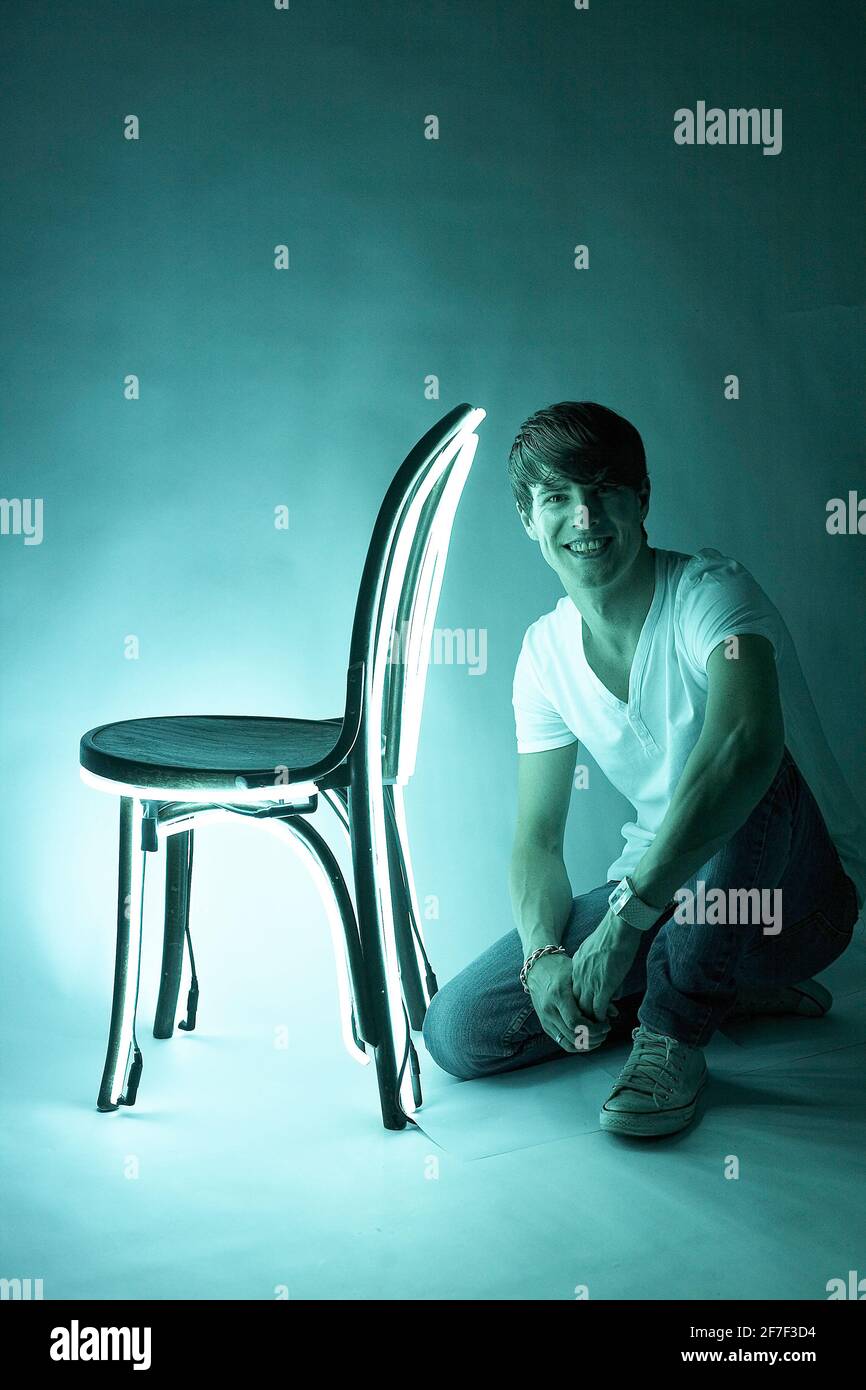 Lee Brok è uno dei più importanti designer di prodotti del Regno Unito, London, United Kingdome Foto Stock