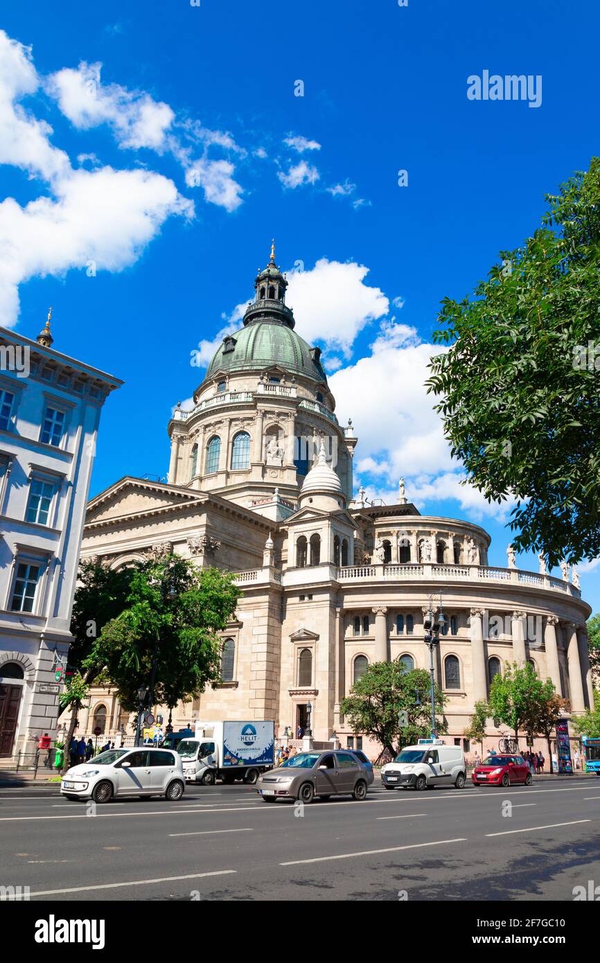 Budapest, Ungheria - 13 settembre 2019: Basilica di Santo Stefano a Budapest, Ungheria Foto Stock