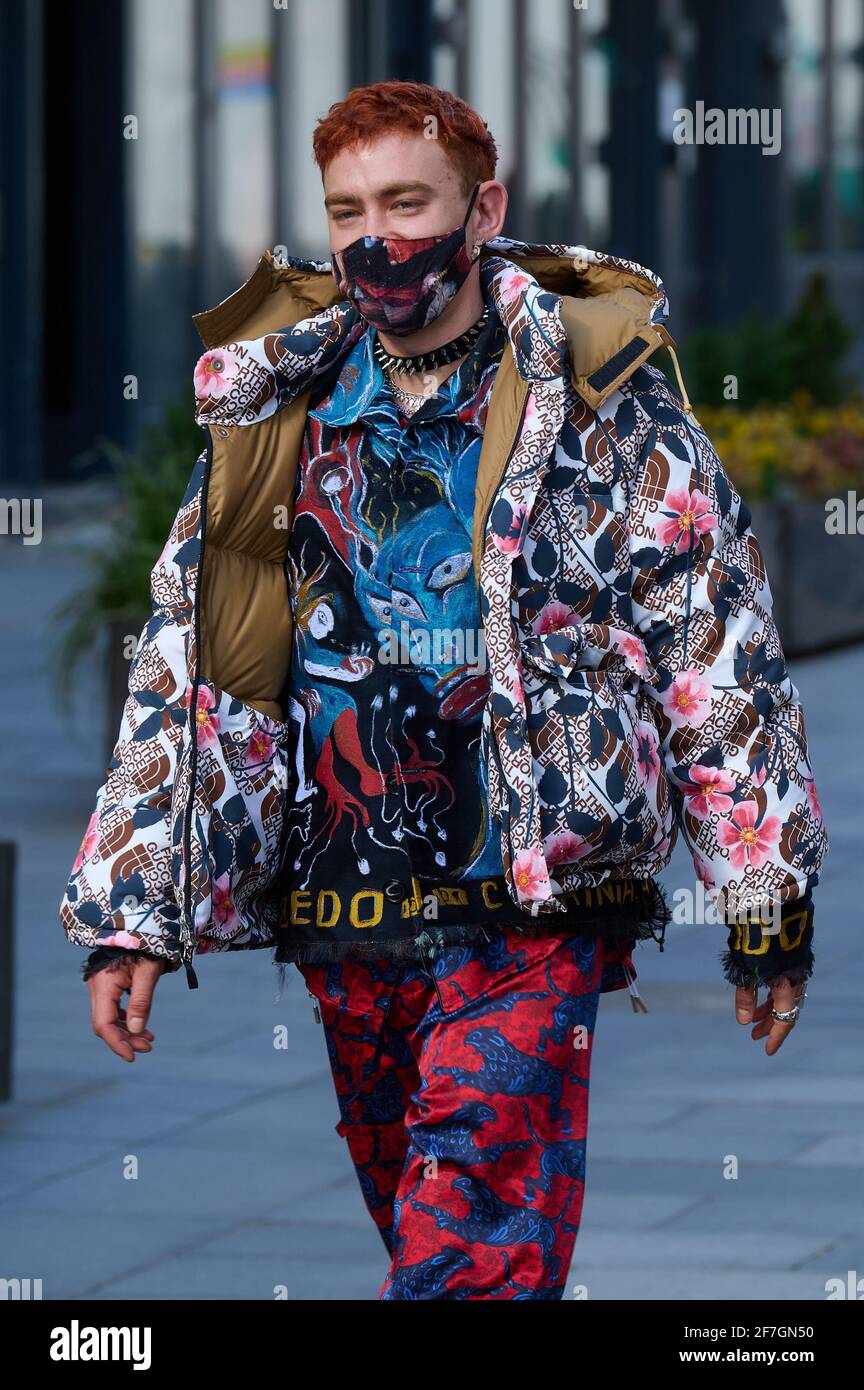 Olly Alexanderpicture fuori e circa a Londra Foto Stock