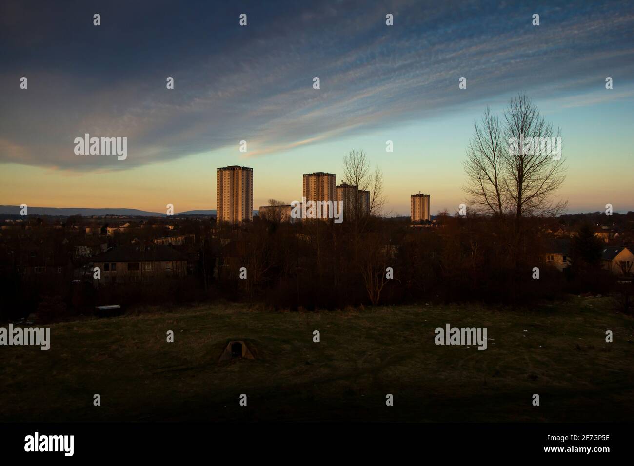 Centro di Glasgow Foto Stock