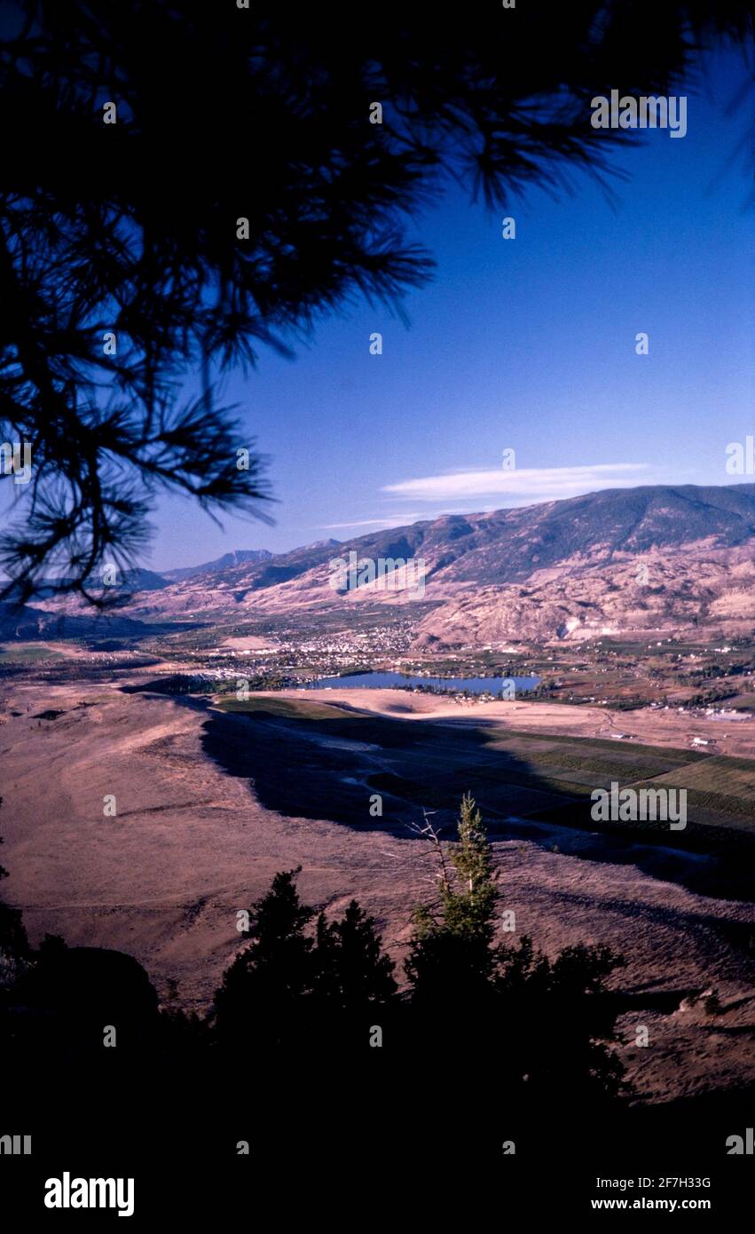 Oliver e Okanagan Falls, area British Columbia-Okanagan Valley, Canada Foto Stock