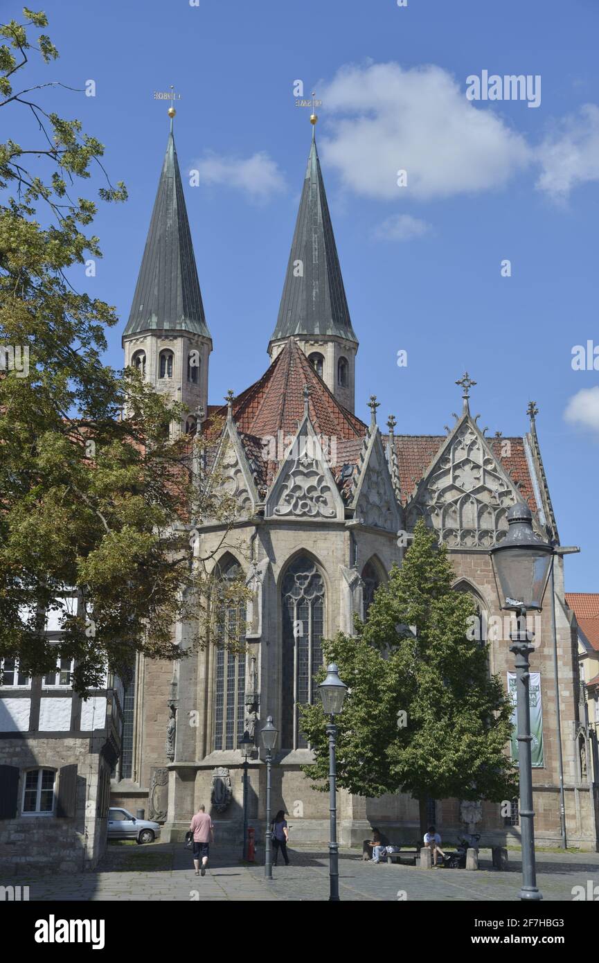 Braunschweig, San Martinikirche Foto Stock