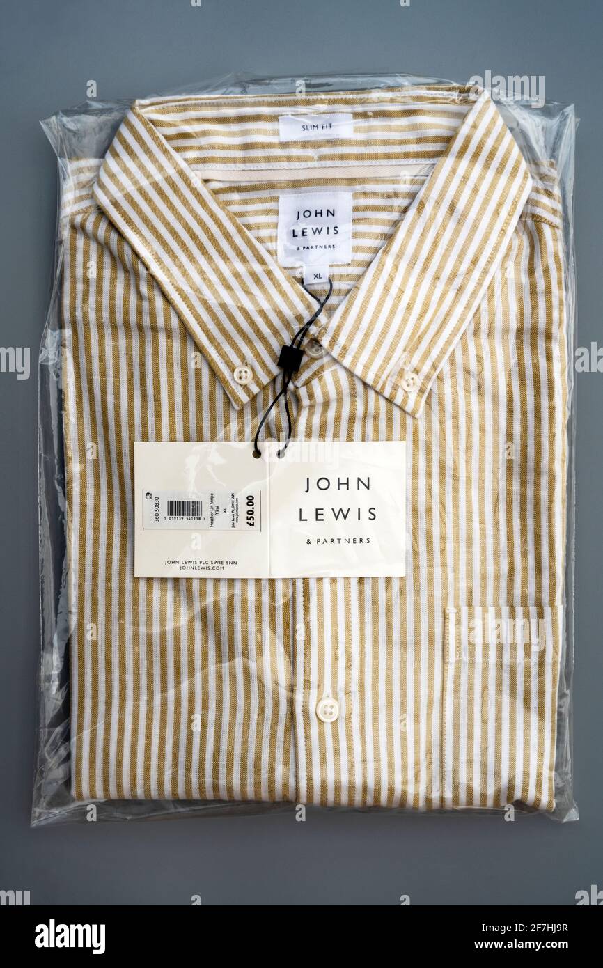 Maglia uomo del marchio John Lewis Foto Stock