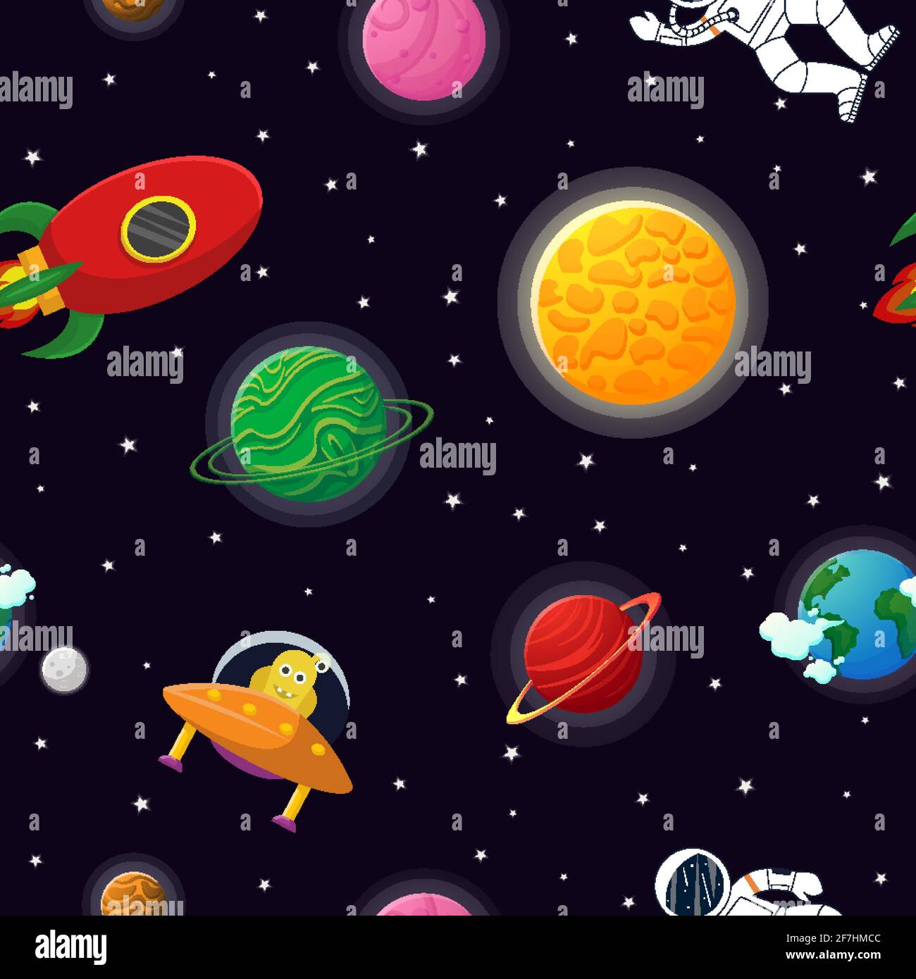 Set 8 Mini Quaderni A Tema Spaziale Con Spirale | Astronauta E Stelle Per Bambini E Feste