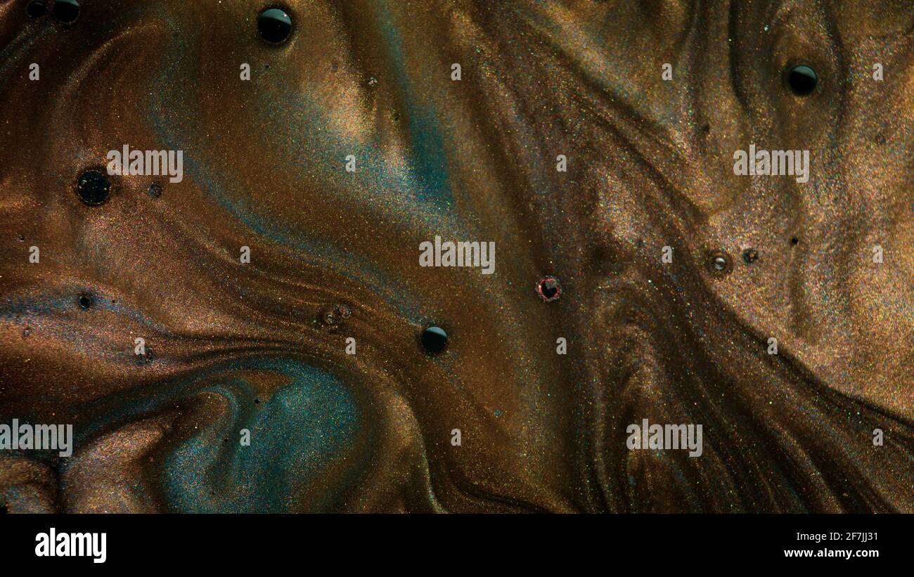 Marrone verde glitter texture sfondo Foto Stock