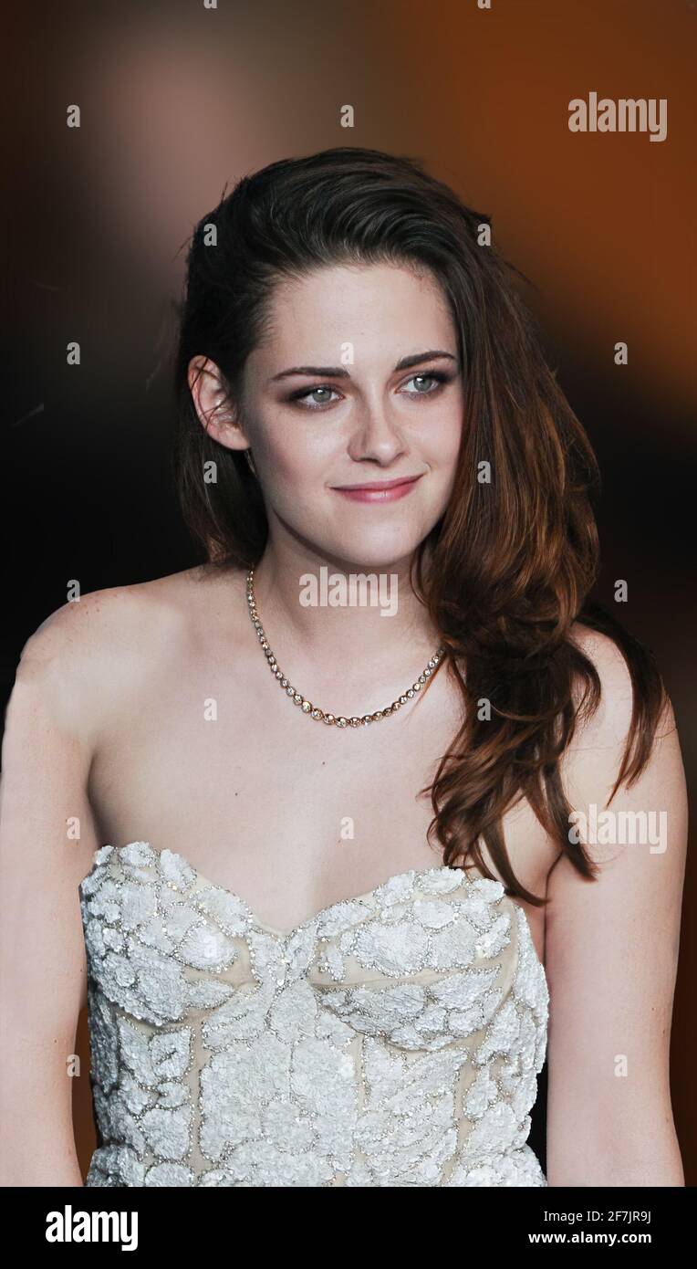 Kristen Stewart alla Sala Stampa 85° Academy Awards 2013 - Oscar - al Dolby Theatre di Los Angeles Foto Stock