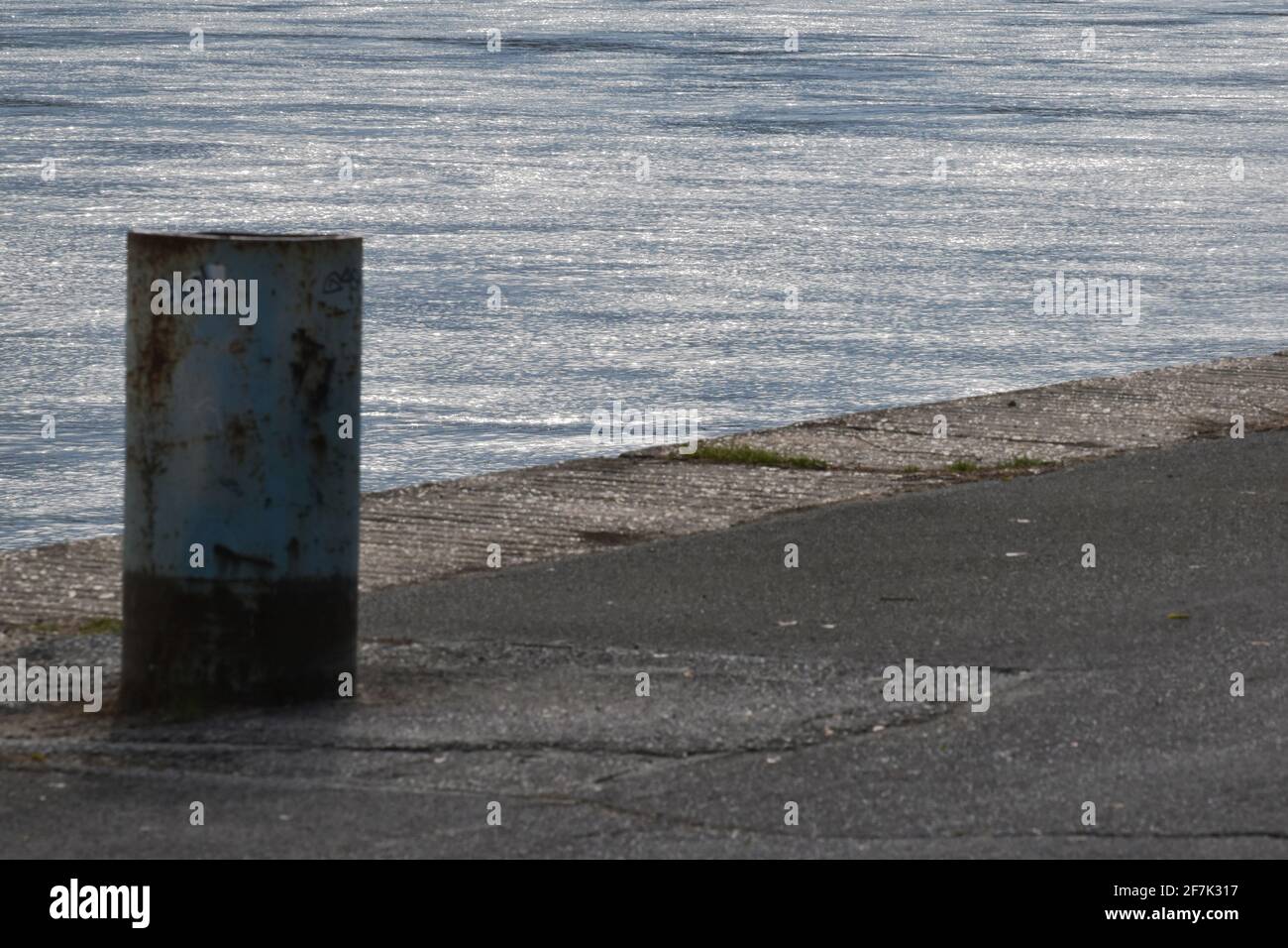 Scena di strada da Osijek, Croazia Foto Stock