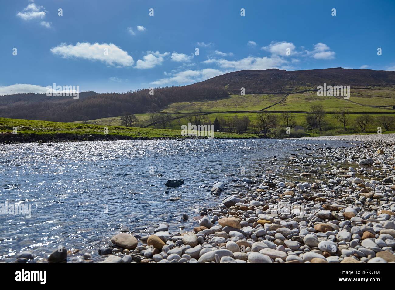 Burnstall Yorkshire Dales Regno Unito Foto Stock