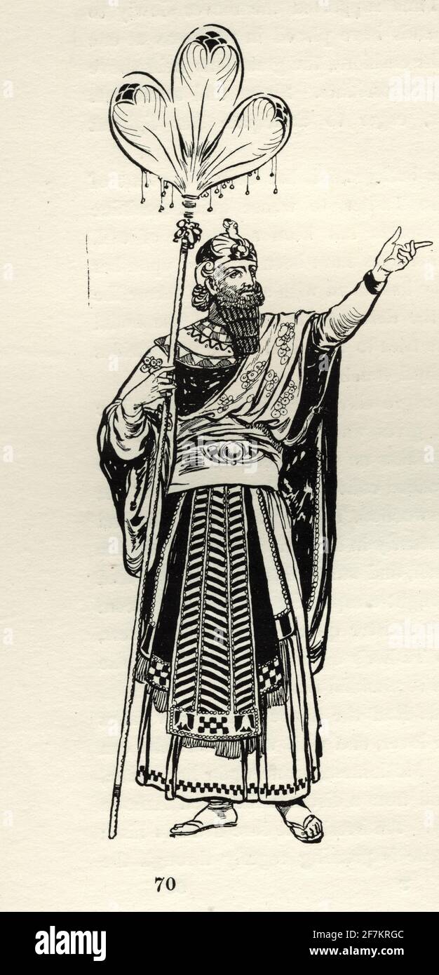 Costume da Cleopatre dal balletto di Mikhail Fokine Foto Stock