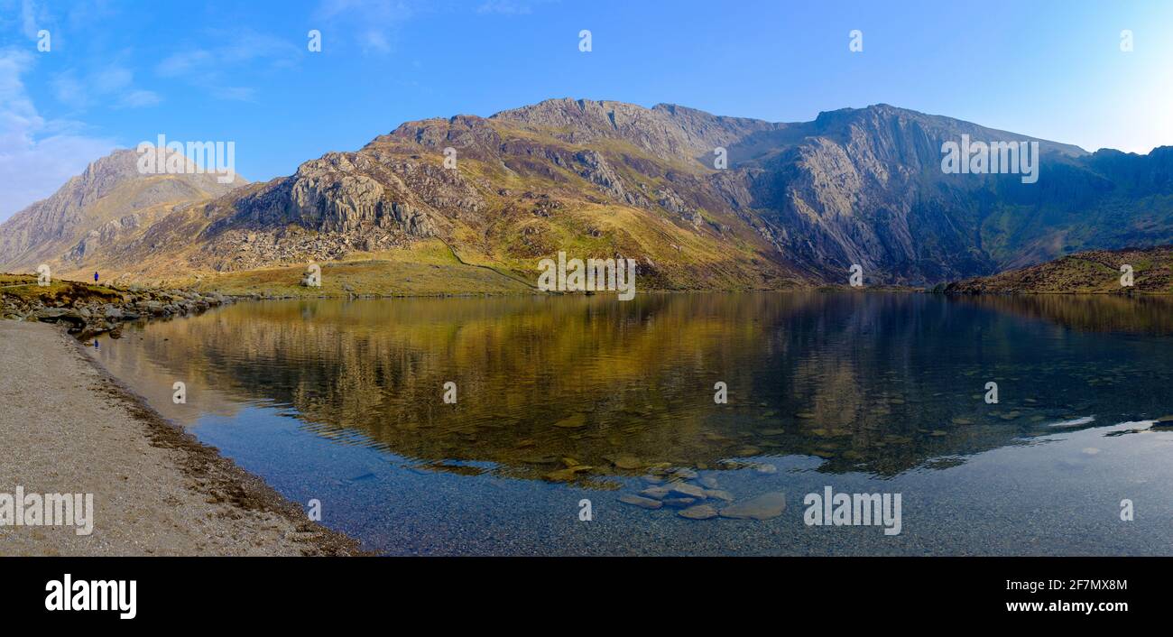 Scene dal Parco Nazionale di Snowdonia nel Galles del Nord, Regno Unito Foto Stock