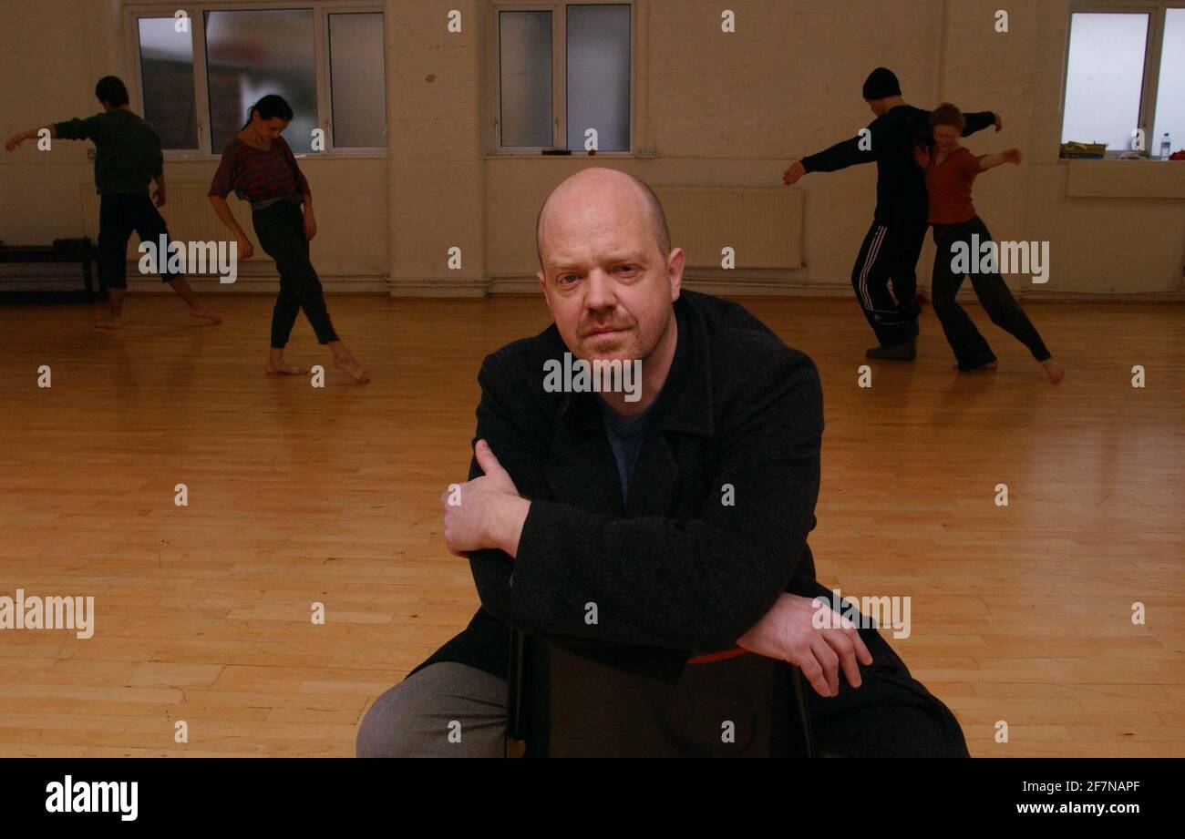 KIM BRANDSTRUP E LA COMPAGNIA DI DANZA ARC. 22/2/02 PILSTON Foto Stock