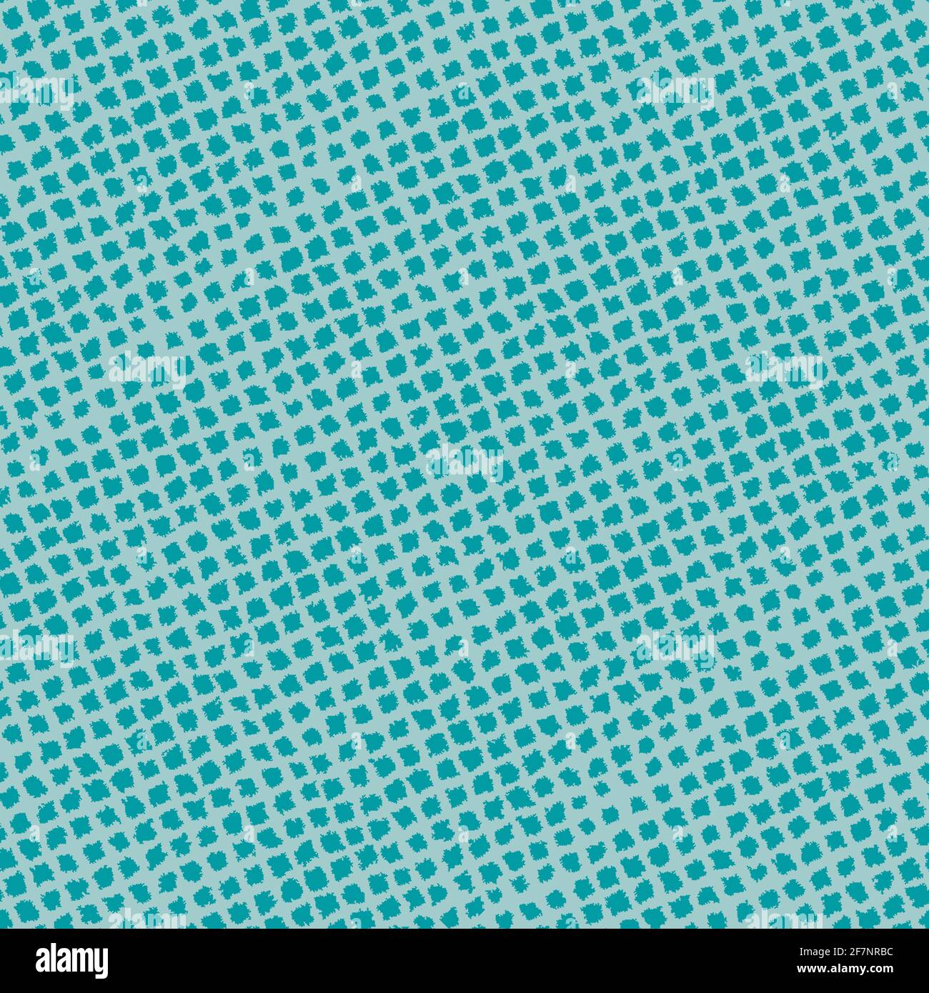 Motivo geometrico della superficie senza cuciture vettoriale testurizzato in tonalità calmanti blu-verdi per grafica, web design, arredamento, abbigliamento, superfici architettoniche. Illustrazione Vettoriale