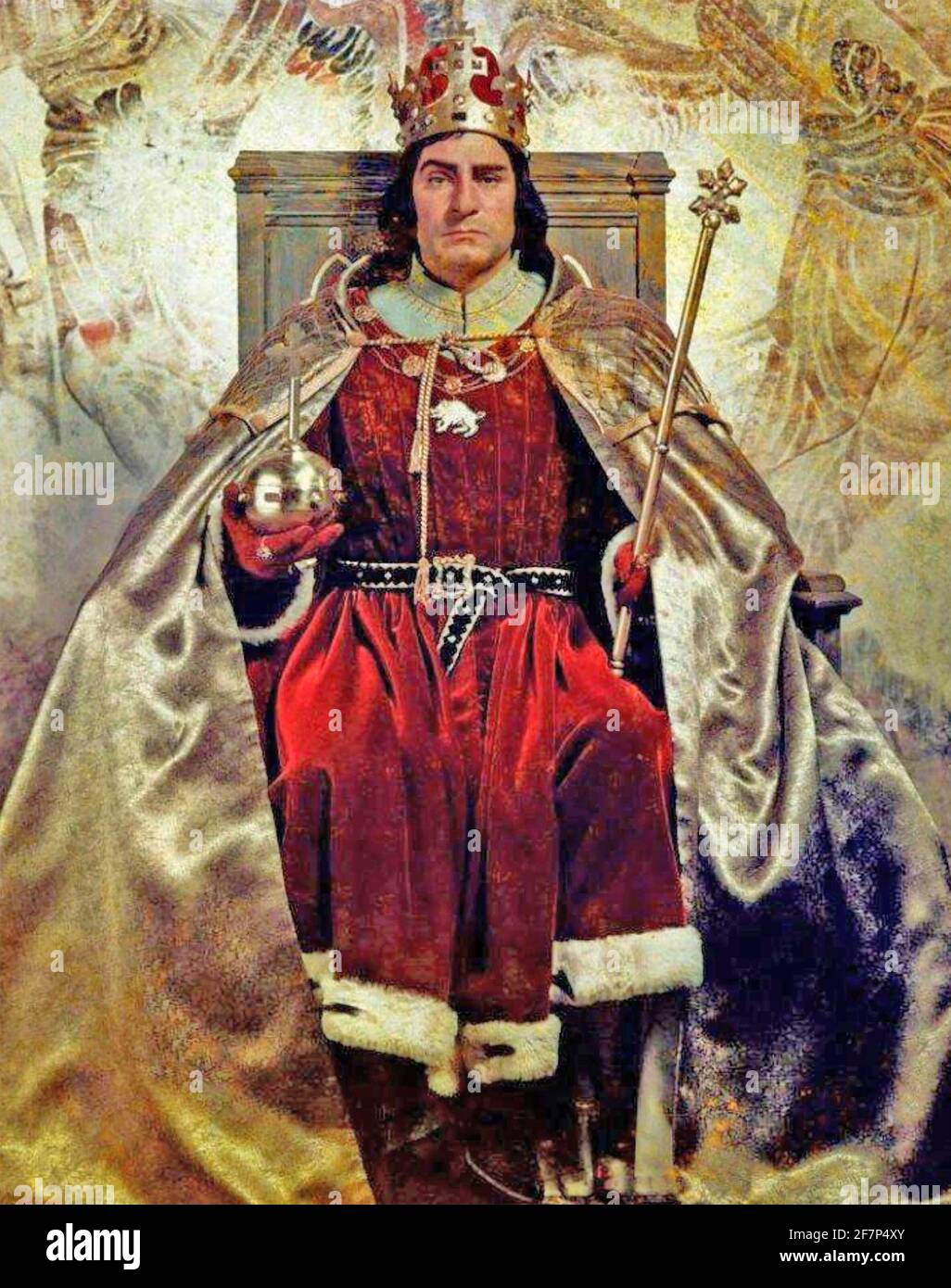 RICHARD III 1955 produzione London Films con Laurence Olivier Foto Stock