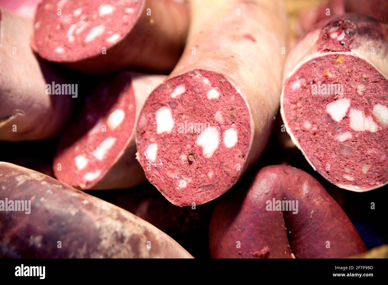 blackpudding Foto Stock