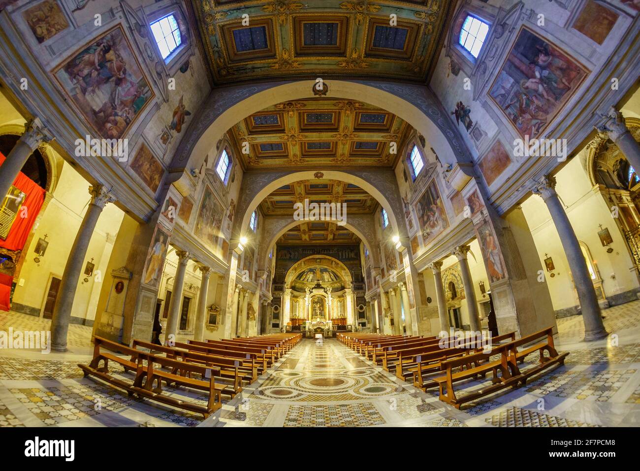 Basilica di Santa Maria Maggiore Foto Stock