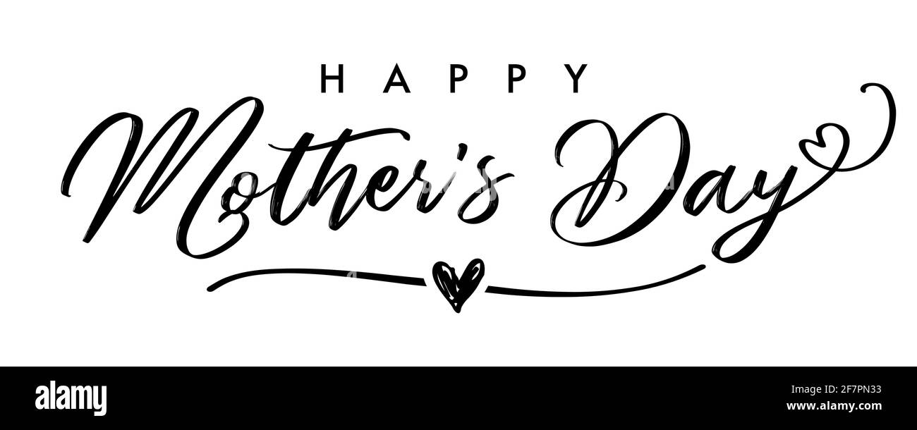 Happy Mothers giorno congrats concetto. Festeggiando lo stile di congratulazioni. Poster Creative Mother's Day, al miglior MOM. Modello di disegno astratto isolato Illustrazione Vettoriale