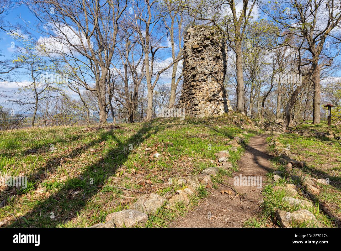 Lauenburg bei Stecklenberg Harz Foto Stock