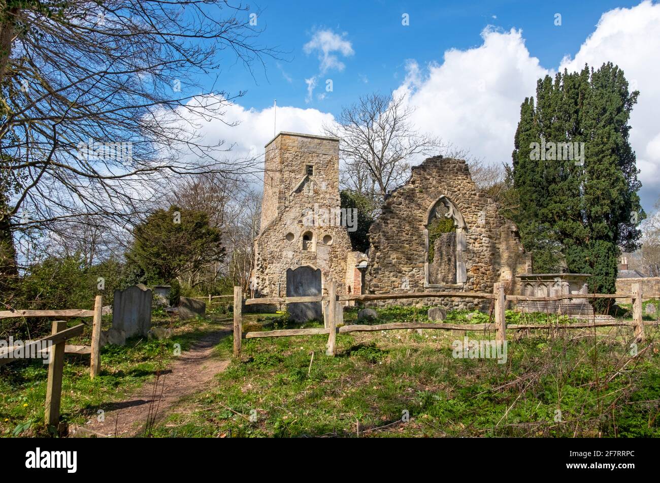 Old St Helen's Church, ore, Hastings, East Sussex, Regno Unito Foto Stock