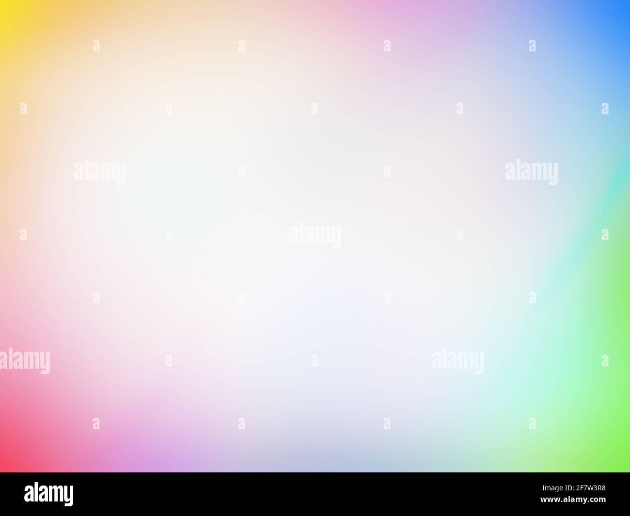 Sfondo arcobaleno colorato, morbido e sfocato. Astratto luminoso sfondo colorato arcobaleno multicolore. Spazio di copia. Foto Stock