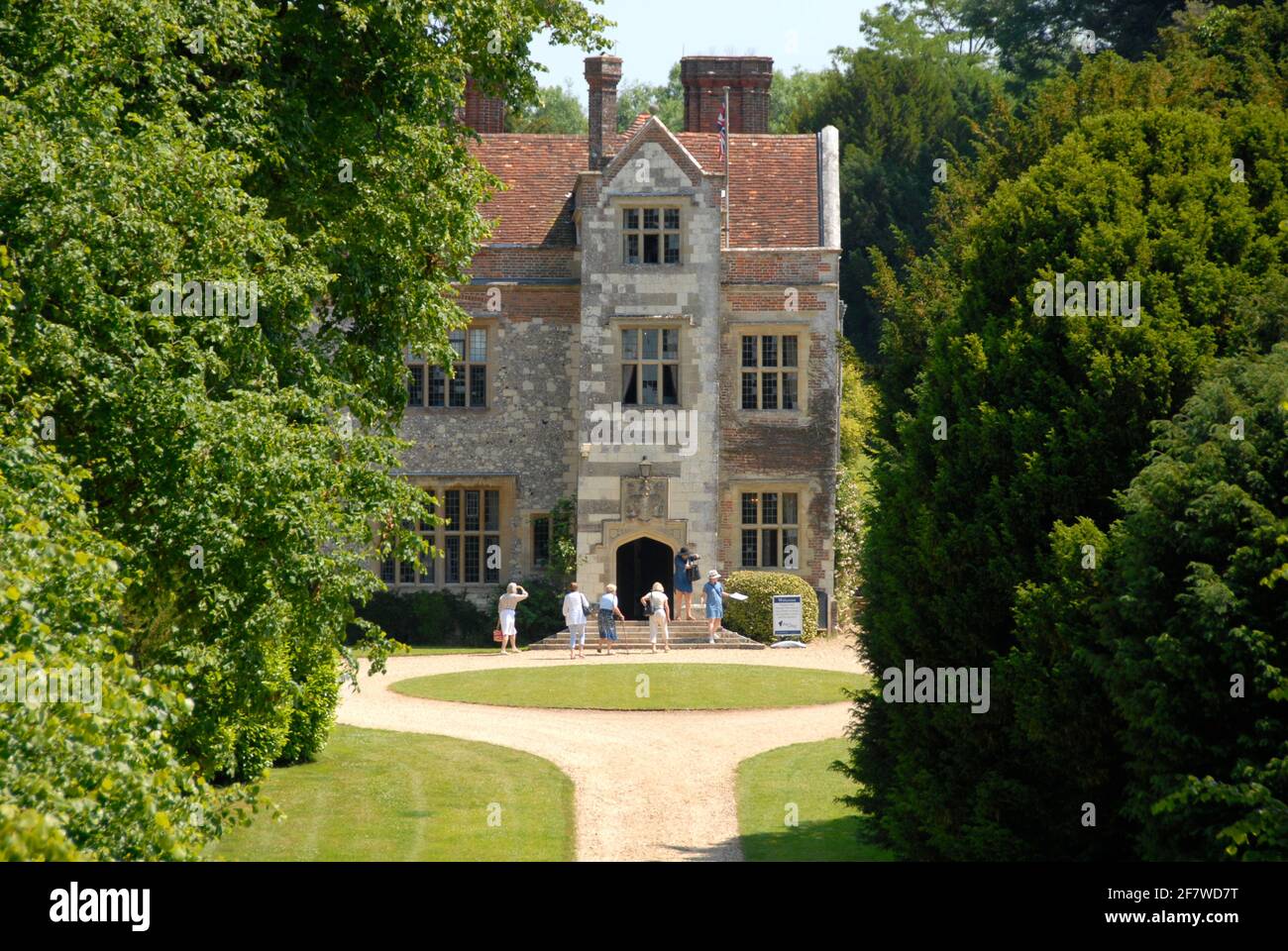 Chawton House, Hampshire, Inghilterra Foto Stock
