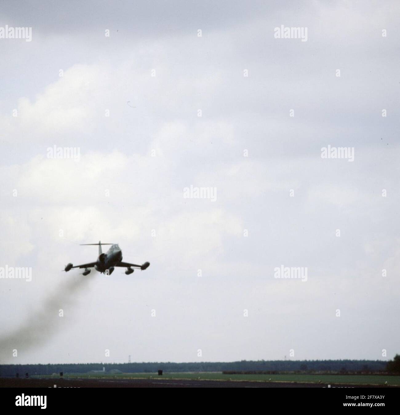 Uno Starfighter Lockheed F-104. Foto Stock