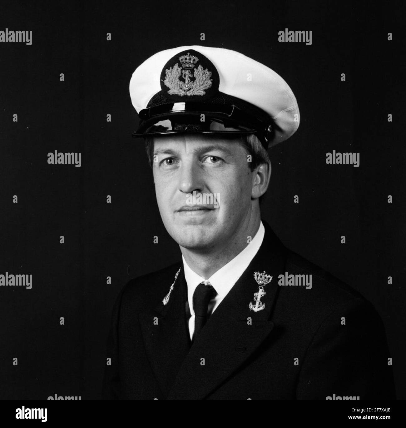 Tenente al mare di servizi di ​​special della seconda classe più antica categoria J. van der Wal. Foto Stock