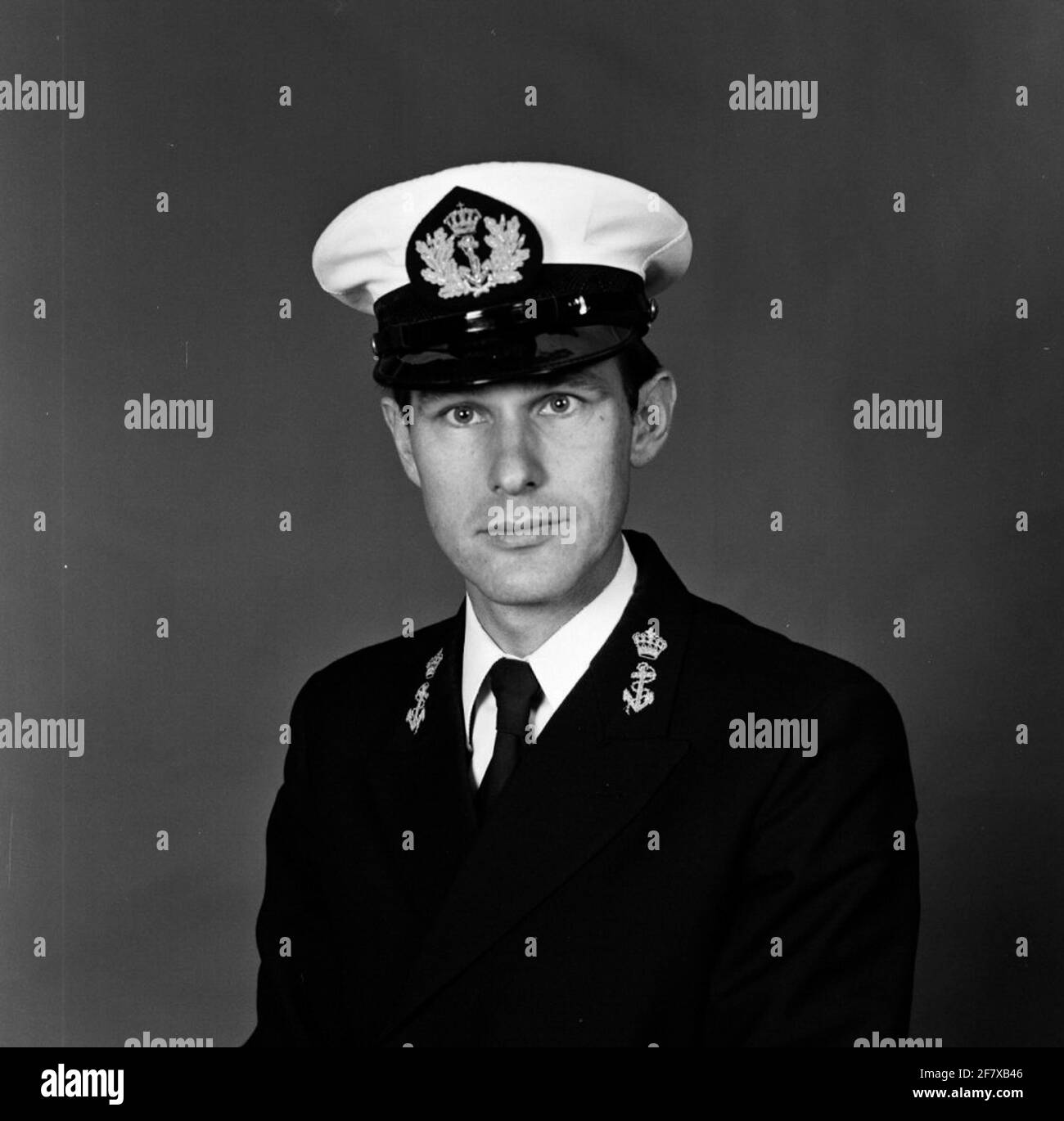 Termini LUITnisant alle classi 2e OC C.M. Due dormitori, comandante van hr.ms. Abbchools. Foto Stock