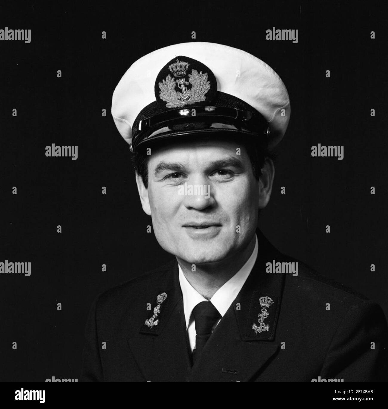 Comandante HR.MS Drunen, tenente al mare 2a classe più antica categoria R. Lute Foto Stock