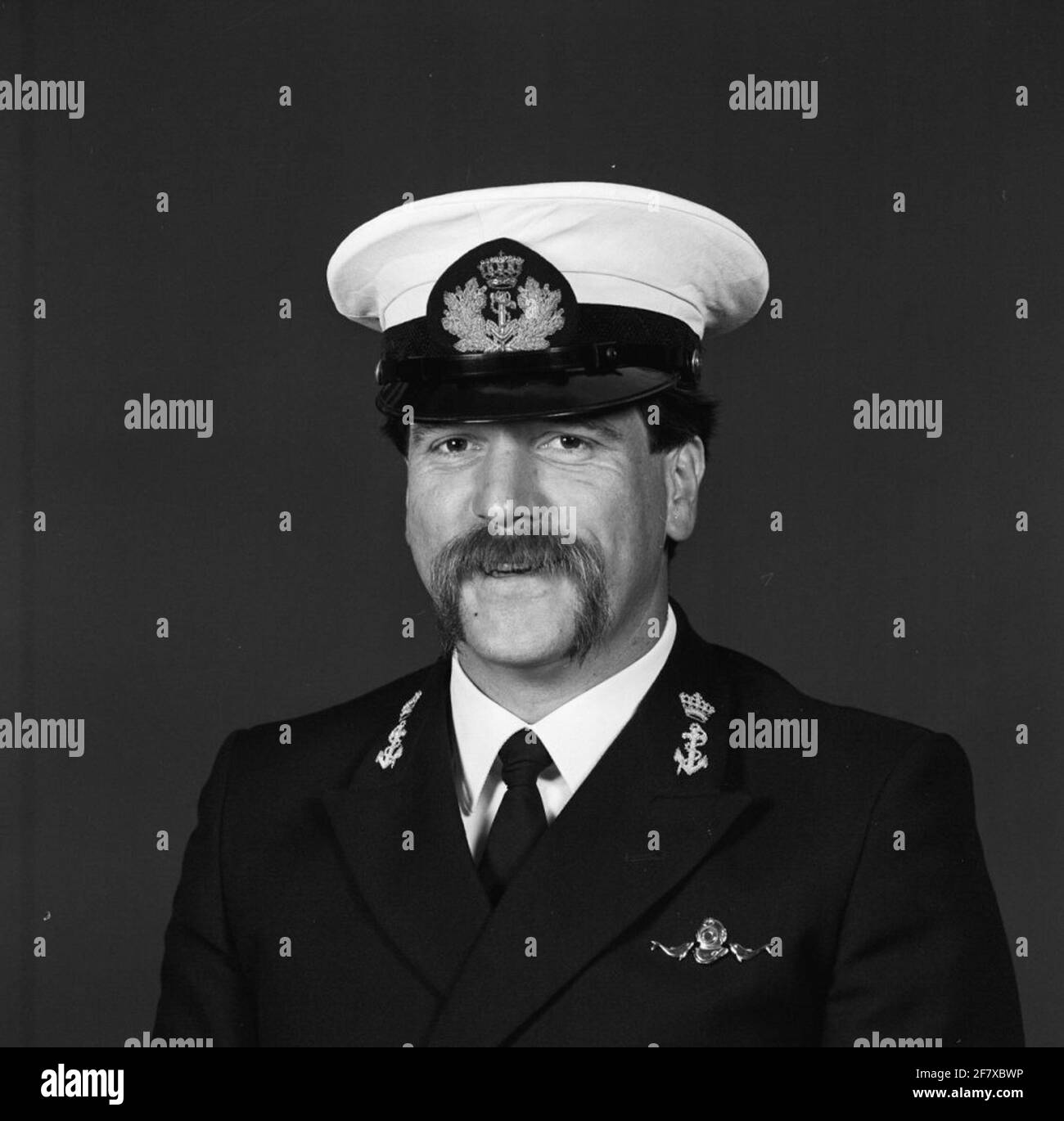 Tenente al mare di ​​the 2a classe OC J. van Dijk. Foto Stock