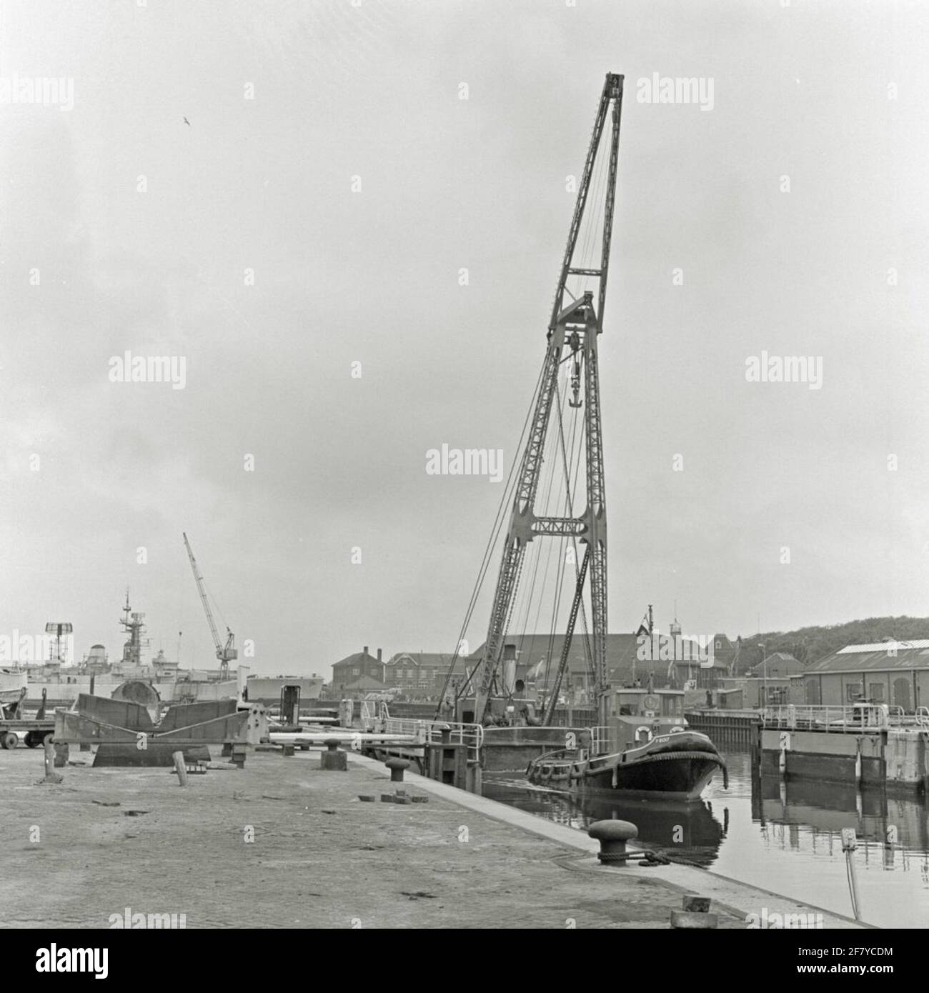 Photo reportage Rijkswerf Willemsoord.Drift FAAN. Foto Stock