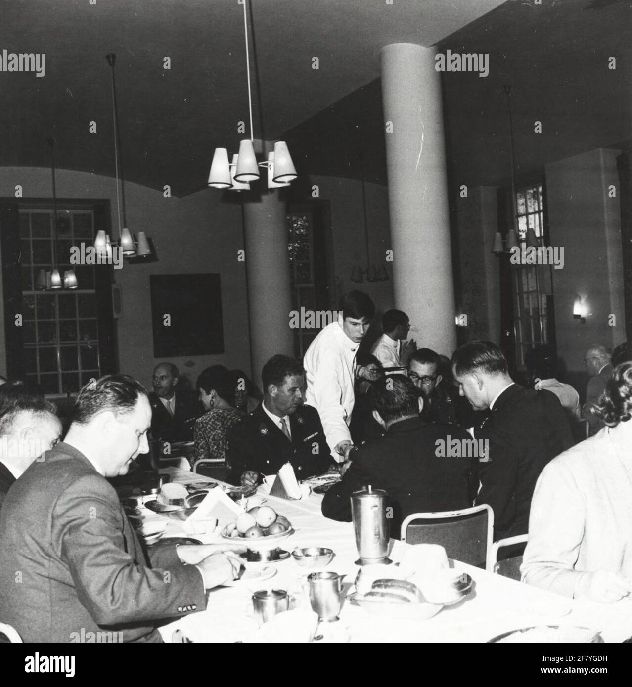 Escursione dal personale della sezione Storia Marziale a Breda. Visita alla Royal Military Academy. Foto Stock