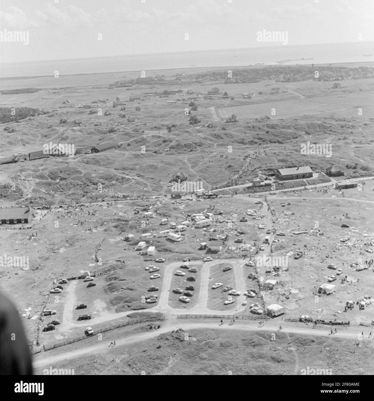 Windhoos su Ameland Foto Stock