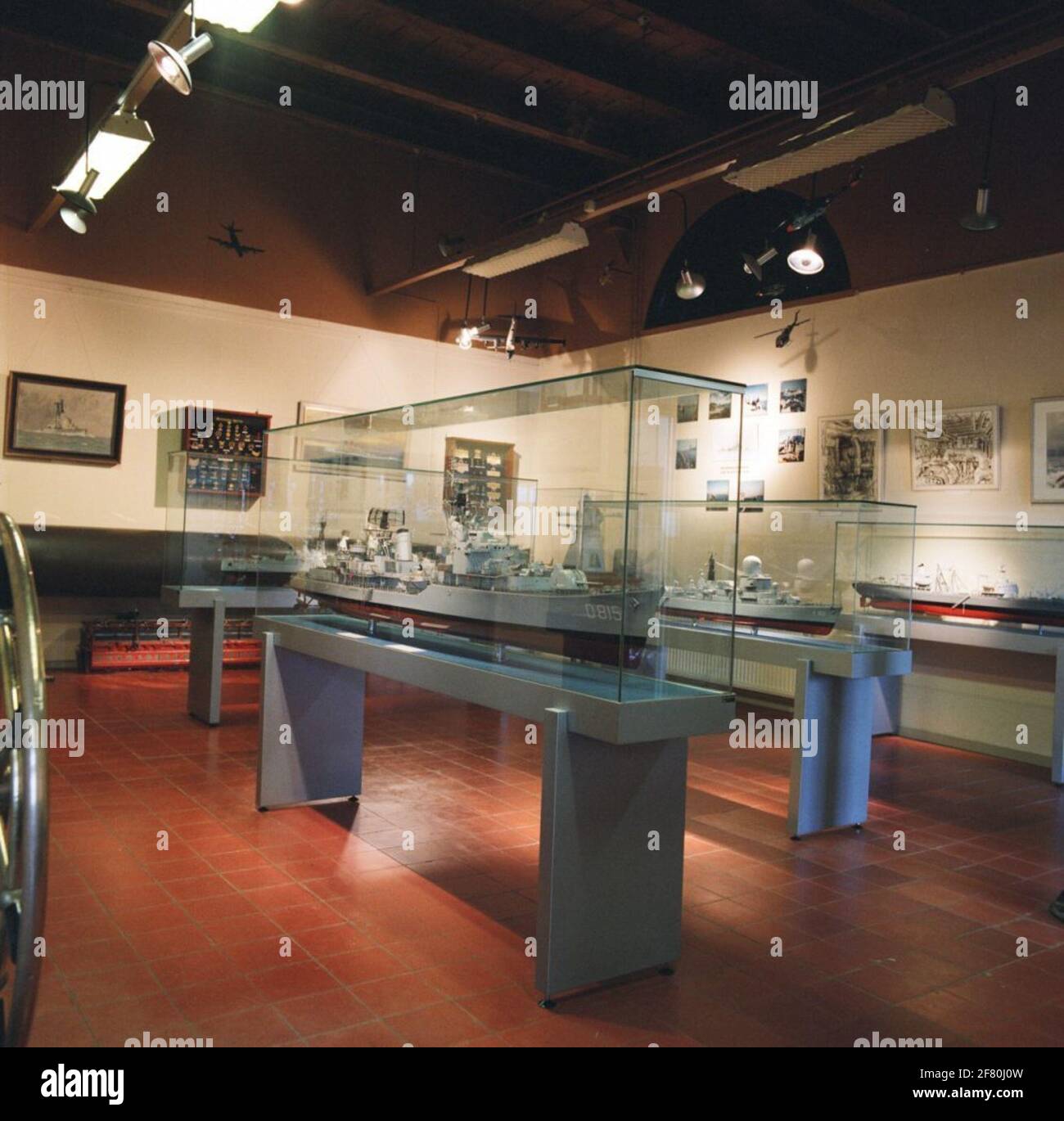 Parte della collezione del Museo Marino di Den Helder. Foto Stock